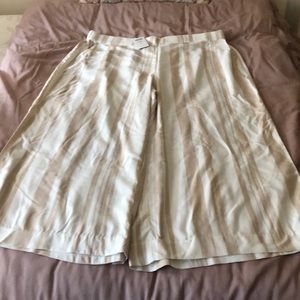 Wide leg crop pant